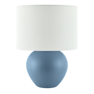   Modern European furniture - White Linen Ceramic Table Lamp - www.oroa.com | Oroa.com