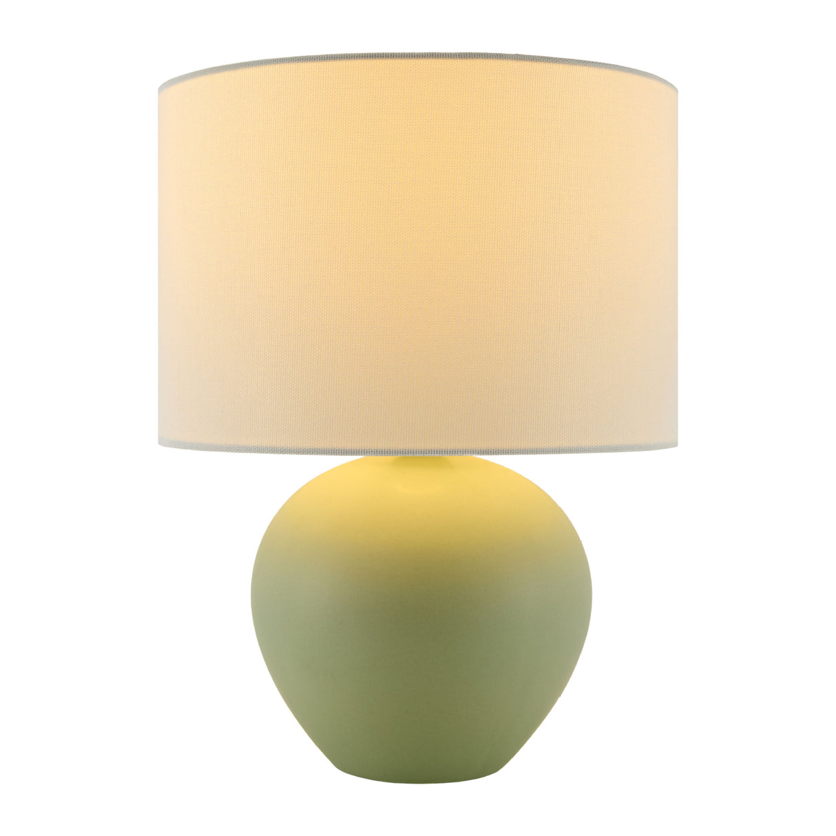   Modern European furniture - White Linen Ceramic Table Lamp - www.oroa.com | Oroa.com