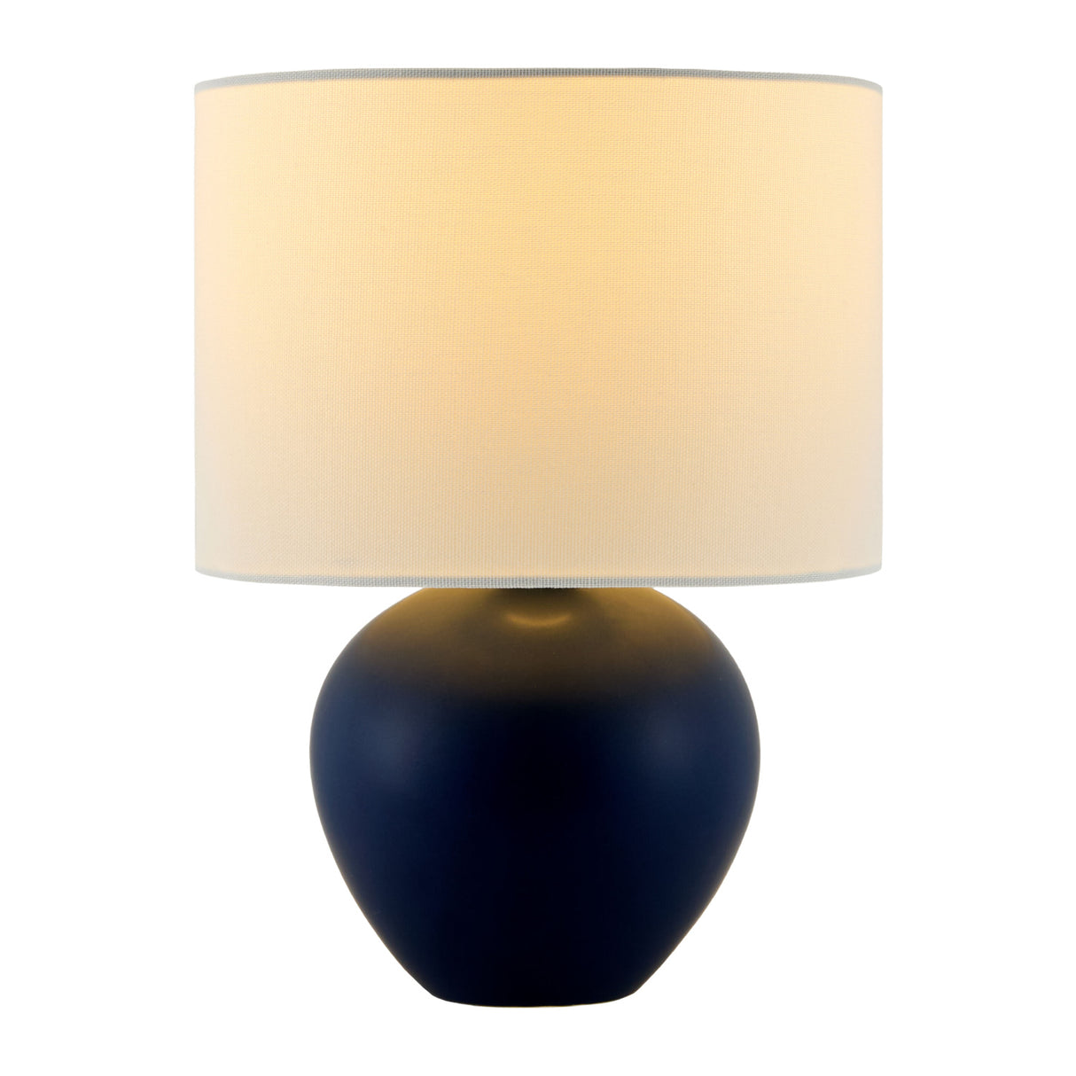   Modern European furniture - White Linen Ceramic Table Lamp - www.oroa.com | Oroa.com