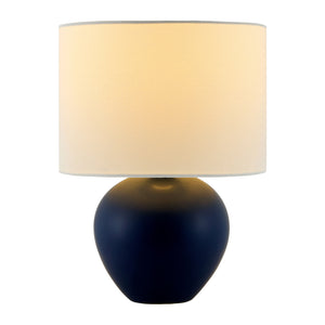   Modern European furniture - White Linen Ceramic Table Lamp - www.oroa.com | Oroa.com