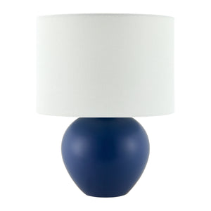   Modern European furniture - White Linen Ceramic Table Lamp - www.oroa.com | Oroa.com