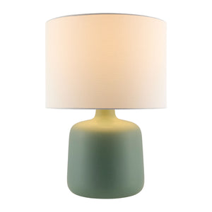  Modern European furniture - White Jute Ceramic Table Lamp - www.oroa.com | Oroa.com