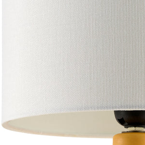   Modern European furniture - White Jute Ceramic Table Lamp - www.oroa.com | Oroa.com