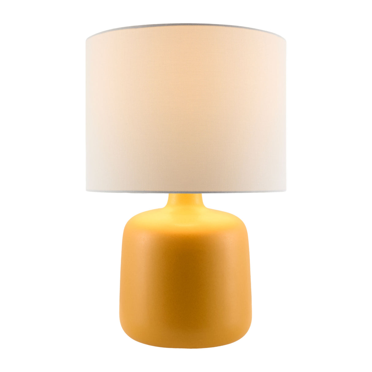   Modern European furniture - White Jute Ceramic Table Lamp - www.oroa.com | Oroa.com