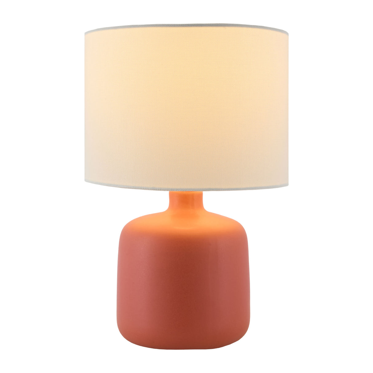   Modern European furniture - White Jute Ceramic Table Lamp - www.oroa.com | Oroa.com