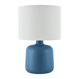  Modern European furniture - White Jute Ceramic Table Lamp - www.oroa.com | Oroa.com