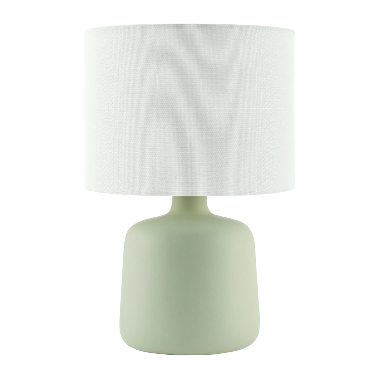   Modern European furniture - White Jute Ceramic Table Lamp - www.oroa.com | Oroa.com