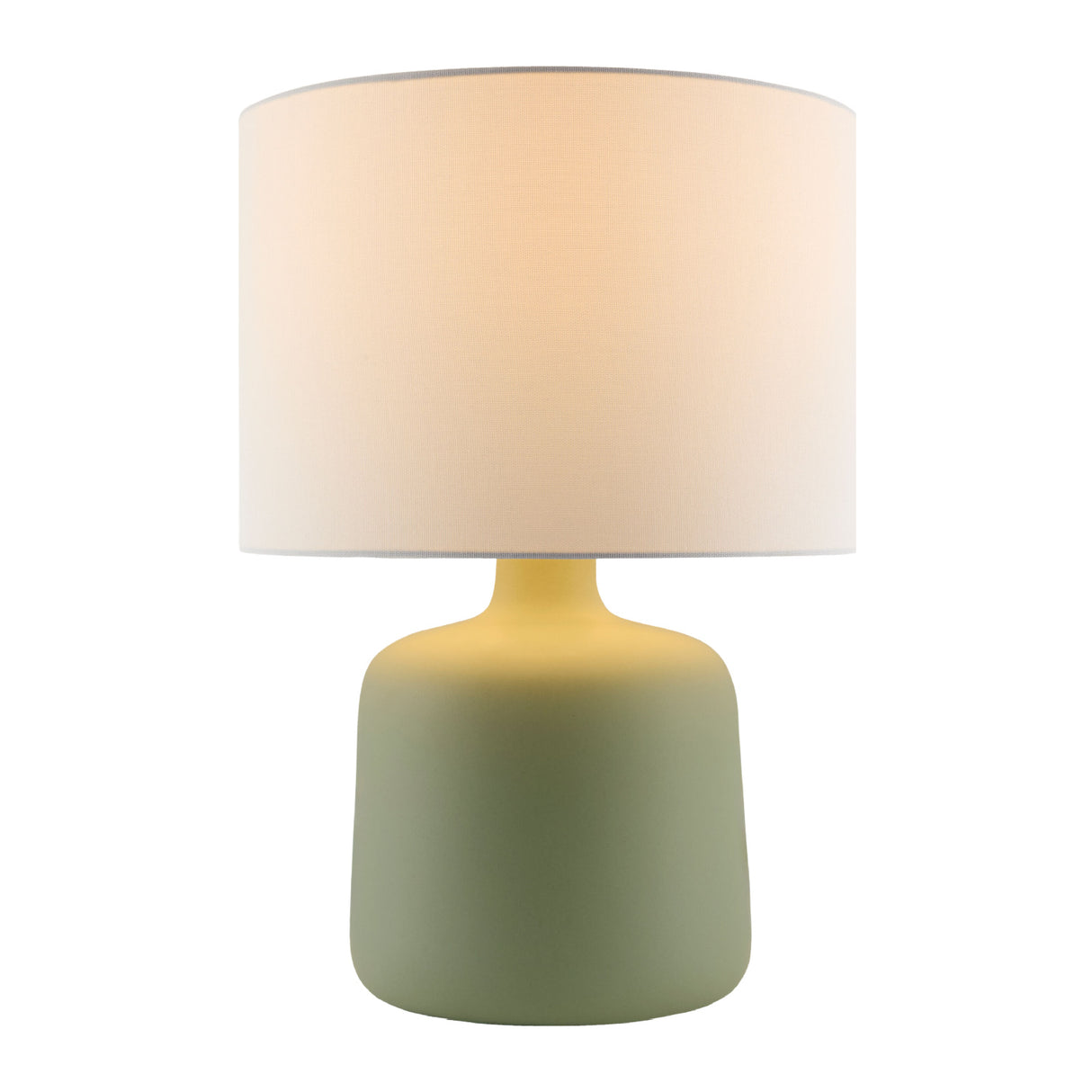   Modern European furniture - White Jute Ceramic Table Lamp - www.oroa.com | Oroa.com
