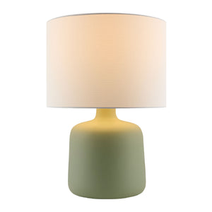   Modern European furniture - White Jute Ceramic Table Lamp - www.oroa.com | Oroa.com