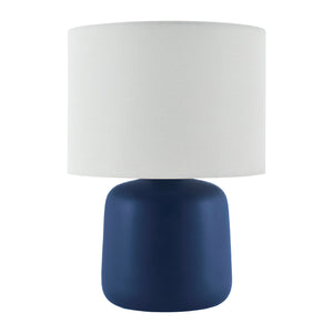   Modern European furniture - White Jute Ceramic Table Lamp - www.oroa.com | Oroa.com