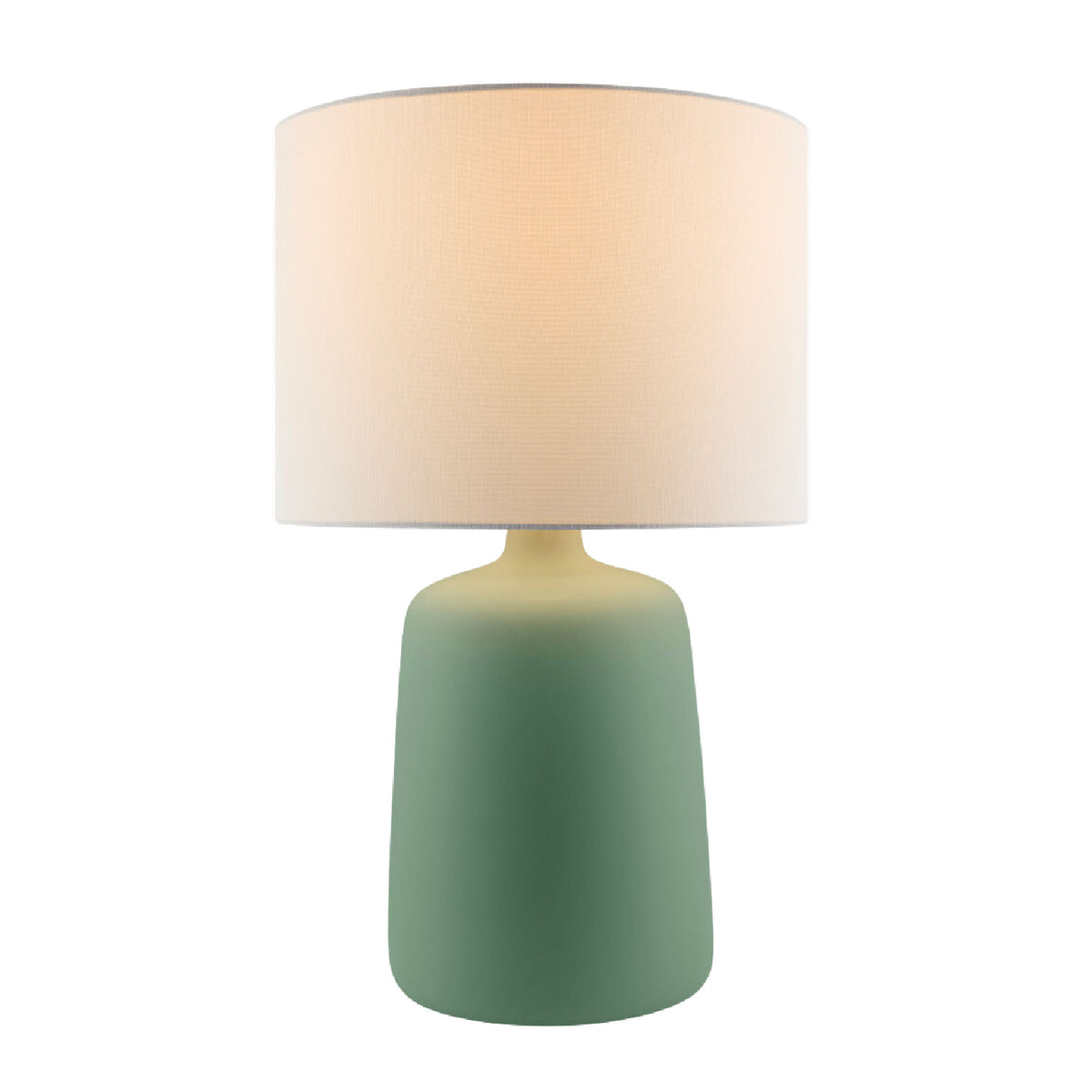   Modern European furniture - Ceramic White Linen Table Lamp - www.oroa.com | Oroa.com