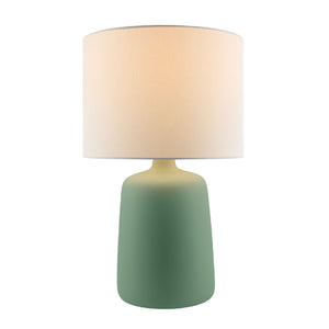   Modern European furniture - Ceramic White Linen Table Lamp - www.oroa.com | Oroa.com
