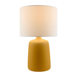   Modern European furniture - Ceramic White Linen Table Lamp - www.oroa.com | Oroa.com