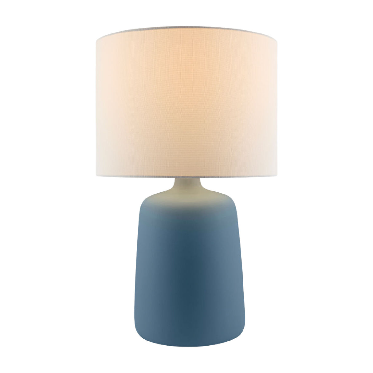  Modern European furniture - Ceramic White Linen Table Lamp - www.oroa.com | Oroa.com