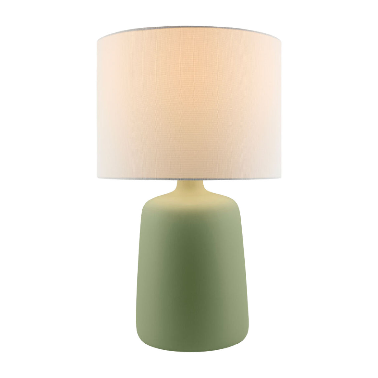   Modern European furniture - Ceramic White Linen Table Lamp - www.oroa.com | Oroa.com