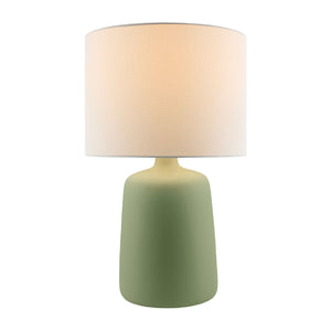   Modern European furniture - Ceramic White Linen Table Lamp - www.oroa.com | Oroa.com