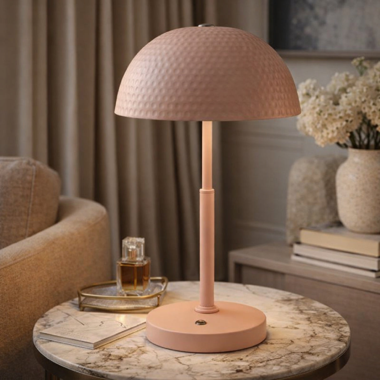   Modern European furniture - Metal Dome Accent Table Lamp - www.oroa.com | Oroa.com