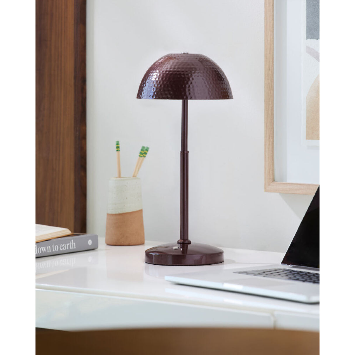   Modern European furniture - Metal Dome Accent Table Lamp - www.oroa.com | Oroa.com