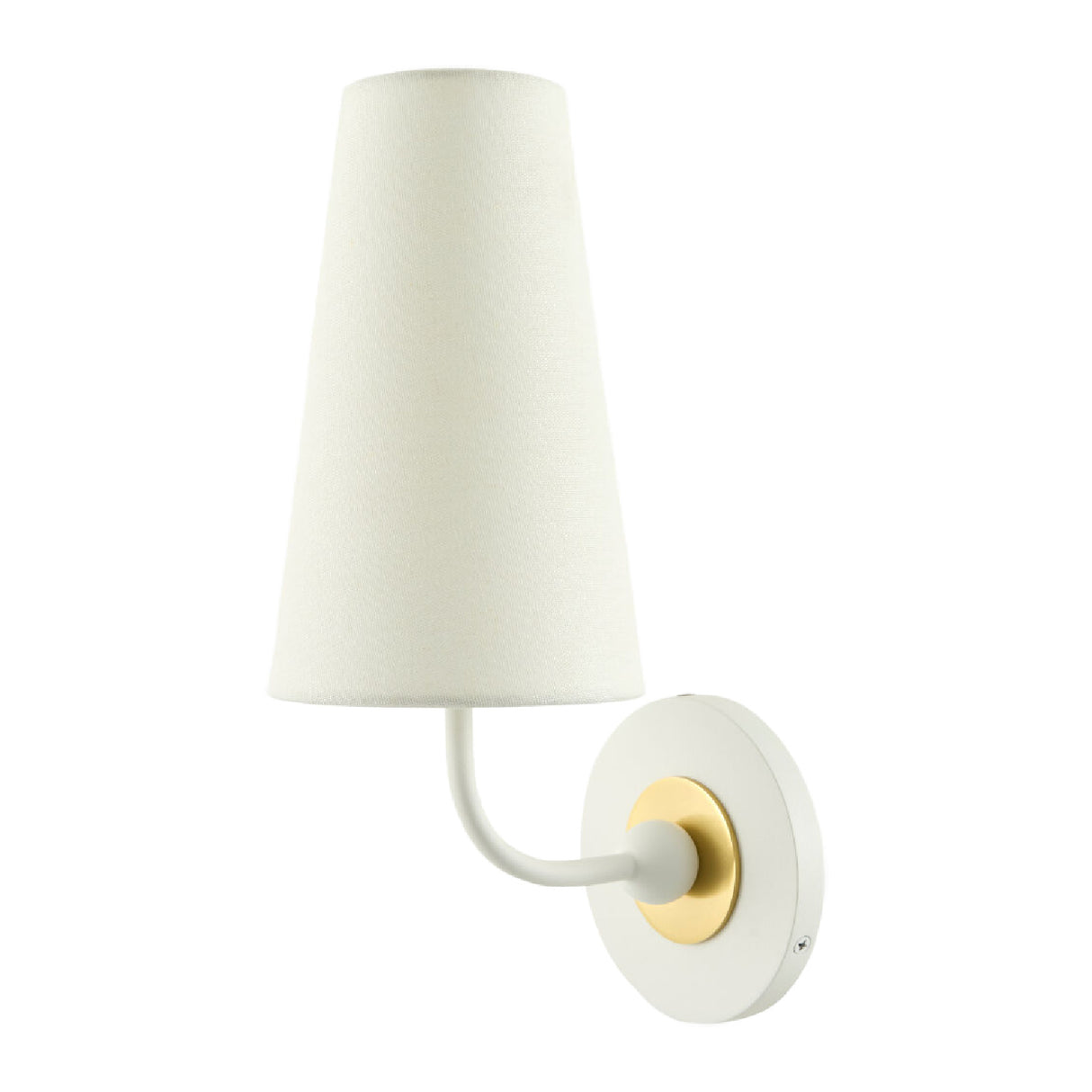   Modern European furniture - Elongated White Shade Wall Lamp - www.oroa.com | Oroa.com