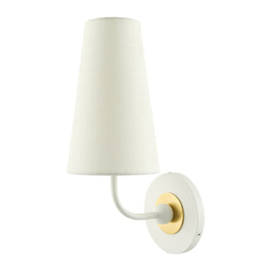   Modern European furniture - Elongated White Shade Wall Lamp - www.oroa.com | Oroa.com