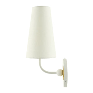   Modern European furniture - Elongated White Shade Wall Lamp - www.oroa.com | Oroa.com