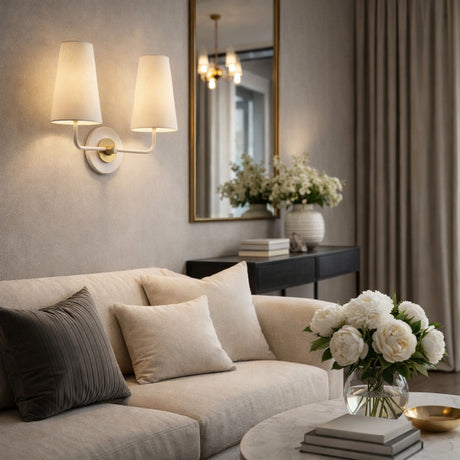   Modern European furniture - Elongated Dual-Shade Wall Lamp - www.oroa.com | Oroa.com