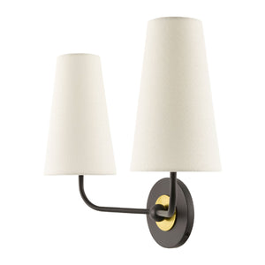   Modern European furniture - Elongated Dual-Shade Wall Lamp - www.oroa.com | Oroa.com