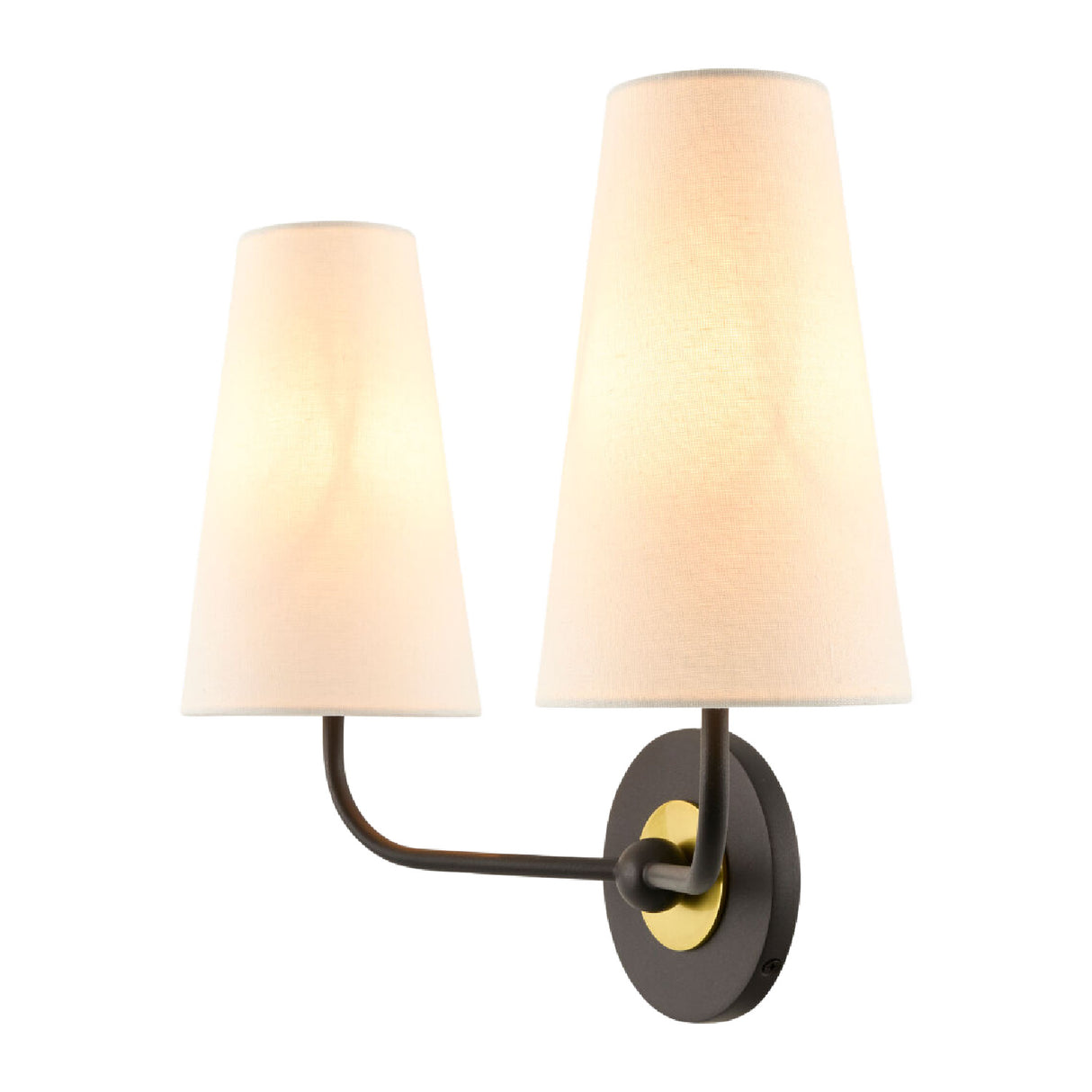   Modern European furniture - Elongated Dual-Shade Wall Lamp - www.oroa.com | Oroa.com
