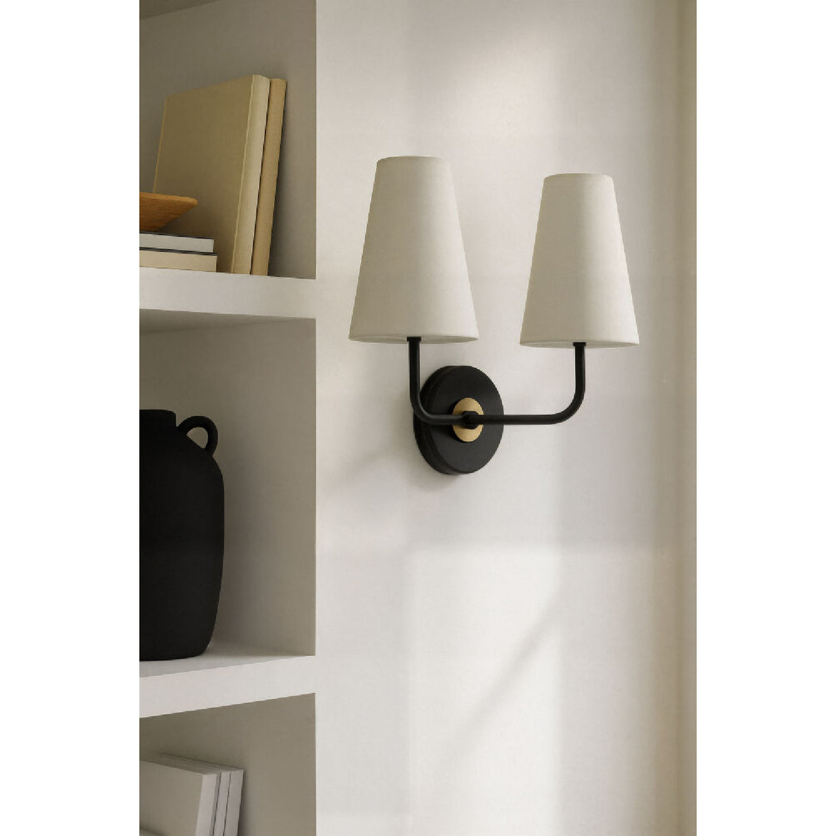   Modern European furniture - Elongated Dual-Shade Wall Lamp - www.oroa.com | Oroa.com