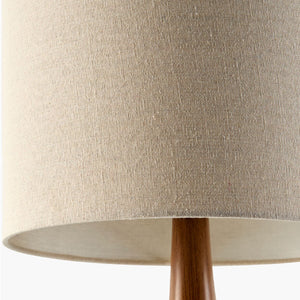   Modern European furniture - Cylindrical Linen Shade Floor Lamp - www.oroa.com | Oroa.com