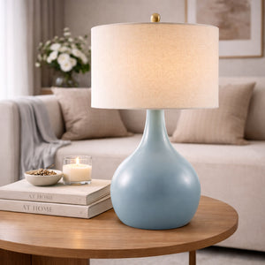   Modern European furniture - Ceramic Vase-Inspired Table Lamp - www.oroa.com | Oroa.com