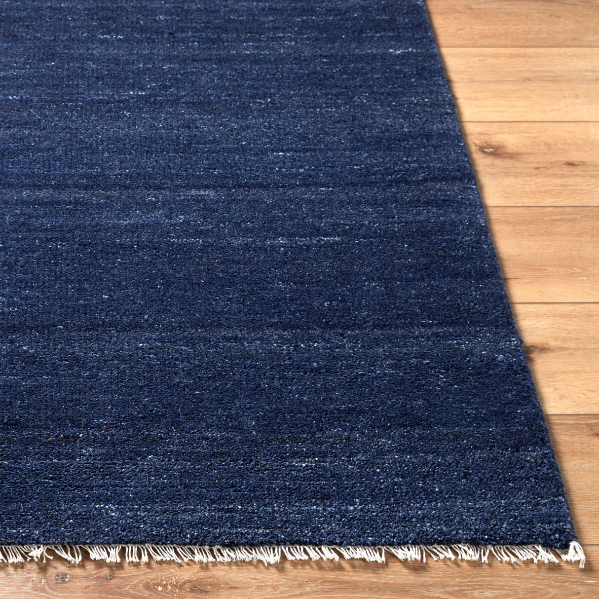   Modern European furniture - Blue Wool Fringed Table Runner - www.oroa.com | Oroa.com