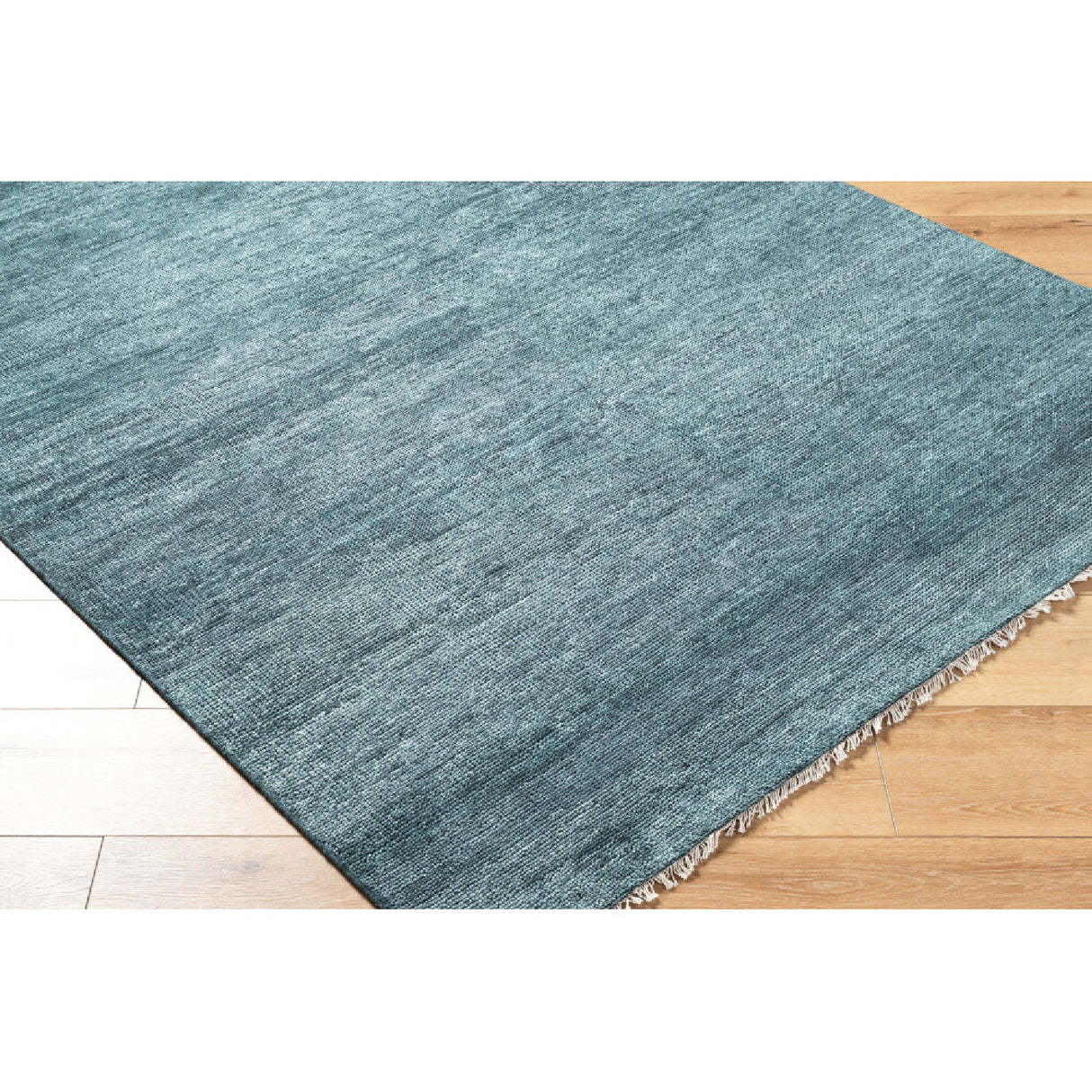   Modern European furniture - Hand-Knotted Wool Fringed Square Carpet - www.oroa.com | Oroa.com