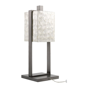   Modern European furniture - Silver Gray Accent Table Lamp - www.oroa.com | Oroa.com
