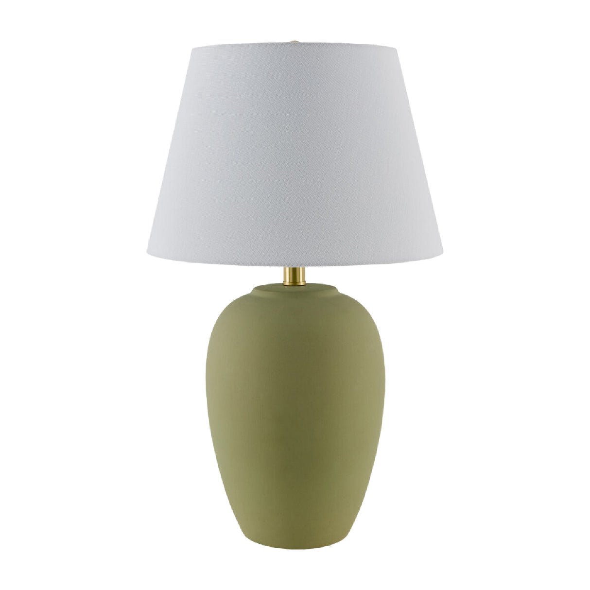   Modern European furniture - Hand-painted Green Ceramic Table Lamp - www.oroa.com | Oroa.com