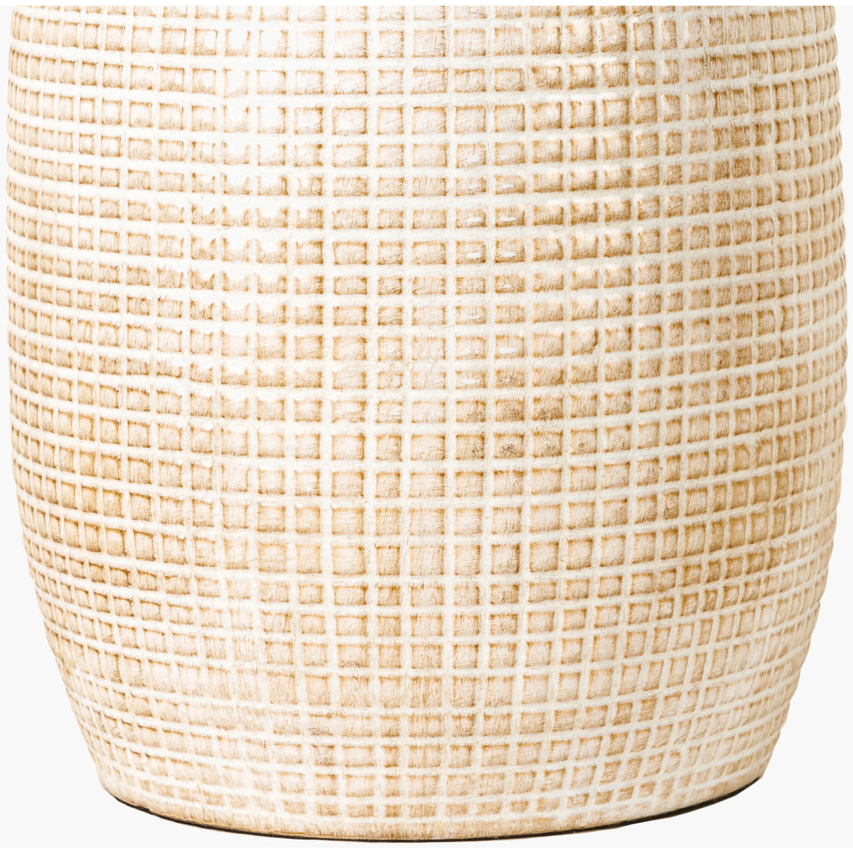   Modern European furniture - Beige Linen Ceramic Table Lamp - www.oroa.com | Oroa.com
