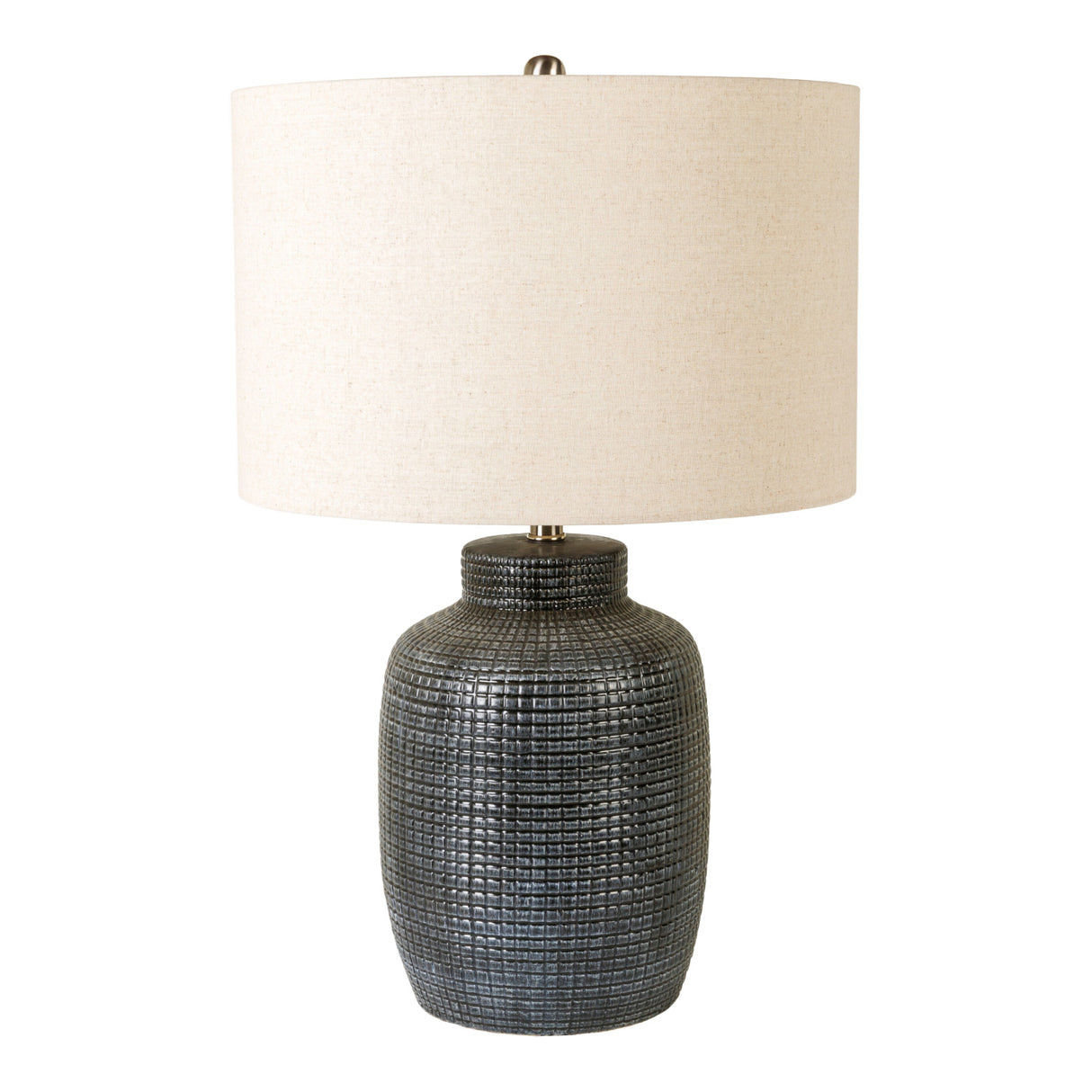  Modern European furniture - Beige Linen Ceramic Table Lamp - www.oroa.com | Oroa.com