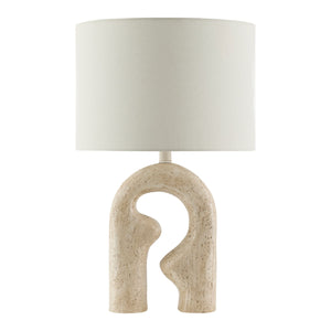   Modern European furniture - Wavy Carved Base Table Lamp - www.oroa.com | Oroa.com