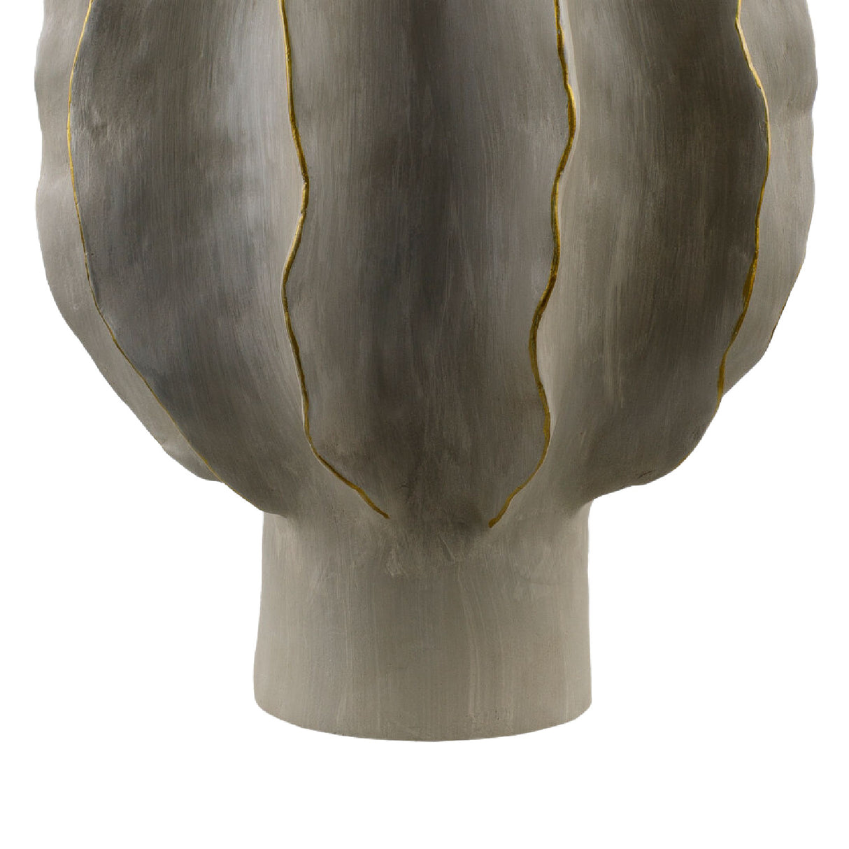   Modern European furniture - Gray Scuptured Accent Table Lamp - www.oroa.com | Oroa.com