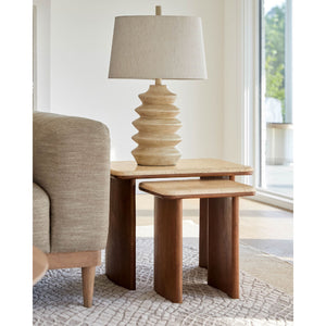  Modern European furniture - Painted Cream Accent Table Lamp - www.oroa.com | Oroa.com