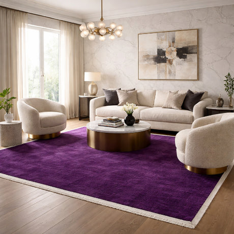   Modern furniture - Hand-Loomed Wool Fringe Carpet - www.oroa.com | Oroa.com