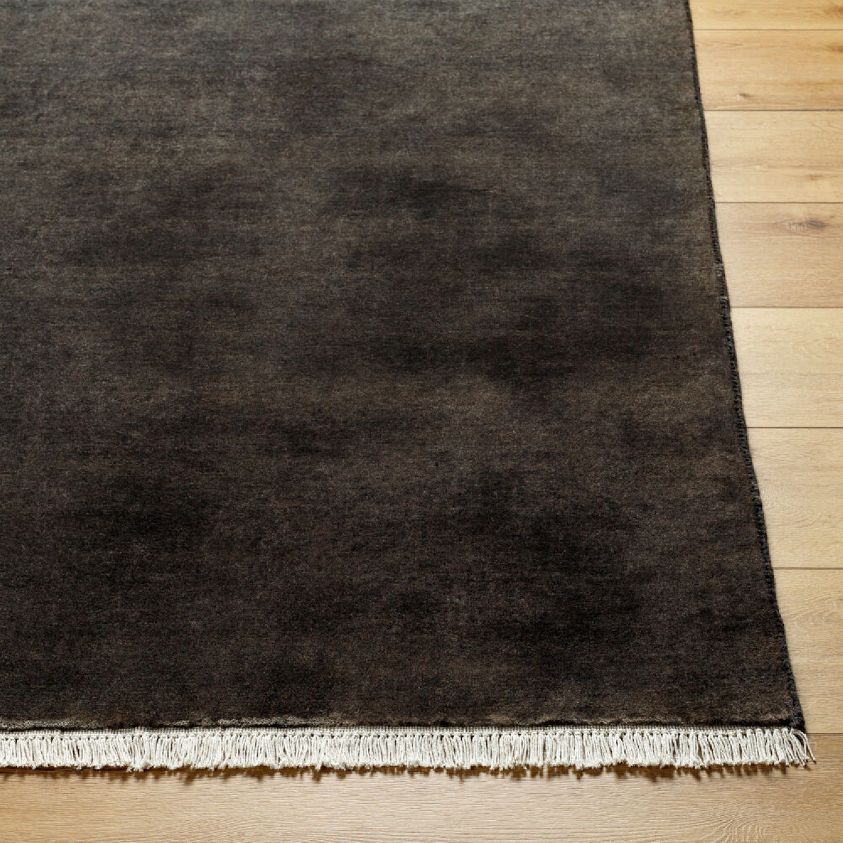   Modern European furniture - Hand-Loomed Wool Fringe Square Carpet - www.oroa.com | Oroa.com