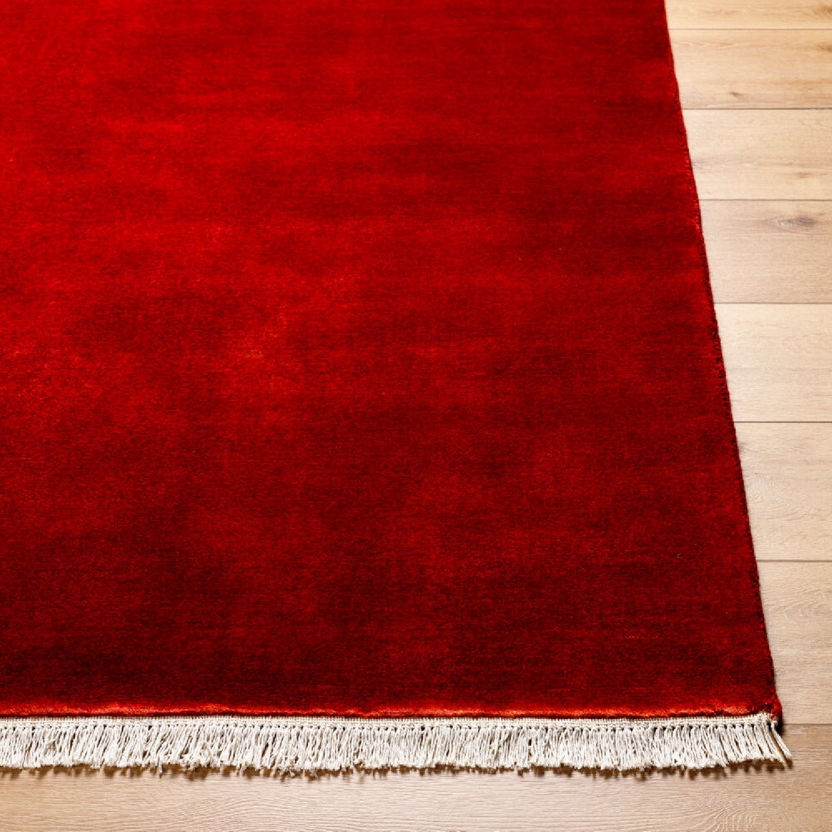   Modern European furniture - Hand-Loomed Wool Fringe Square Carpet - www.oroa.com | Oroa.com