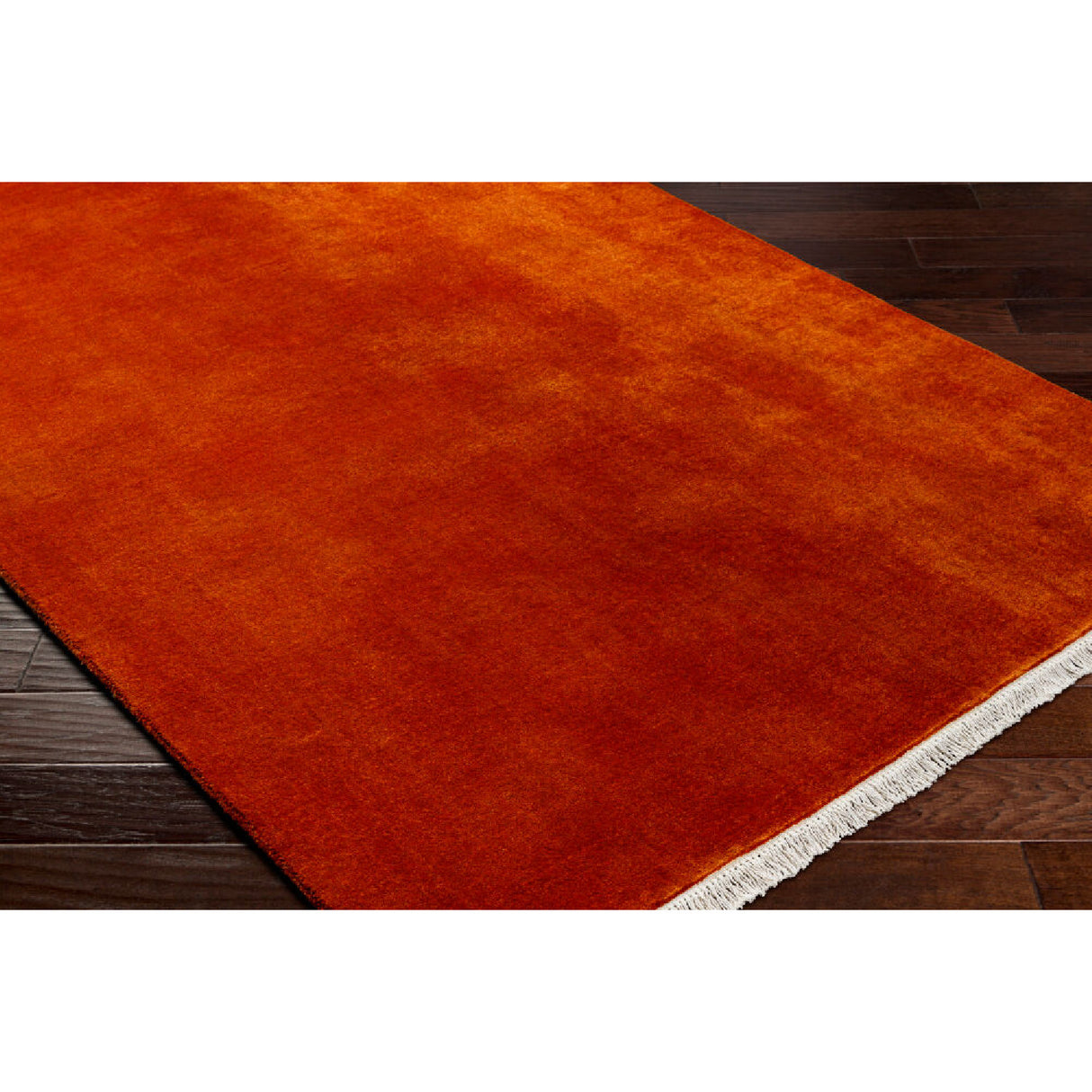   Modern European furniture - Hand-Loomed Wool Fringe Square Carpet - www.oroa.com | Oroa.com