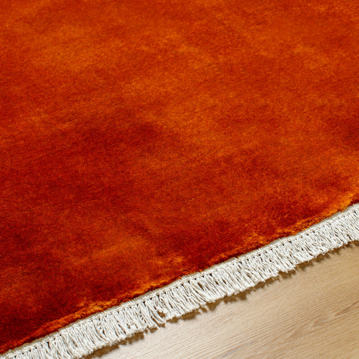   Modern furniture - Hand-Loomed Wool Fringe Table Runner - www.oroa.com | Oroa.com