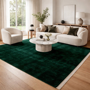   Modern furniture - Hand-Loomed Wool Fringe Carpet - www.oroa.com | Oroa.com
