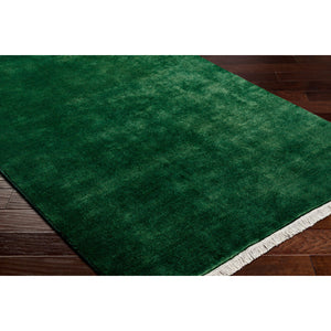   Hand-Loomed Wool Fringe Table Runner | Oroa.com