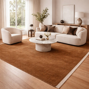   Modern furniture - Hand-Loomed Wool Fringe Carpet - www.oroa.com | Oroa.com