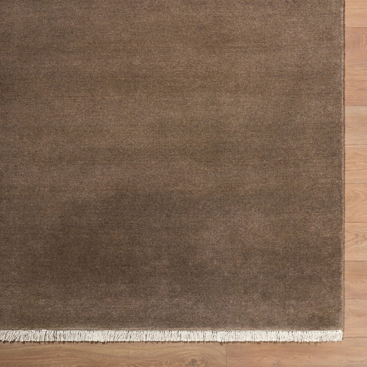   Modern European furniture - Hand-Loomed Wool Fringe Square Carpet - www.oroa.com | Oroa.com
