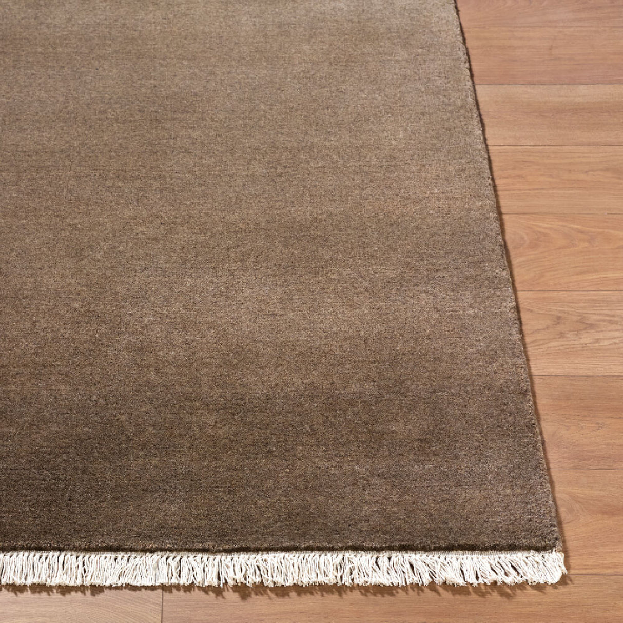   Modern European furniture - Hand-Loomed Wool Fringe Square Carpet - www.oroa.com | Oroa.com